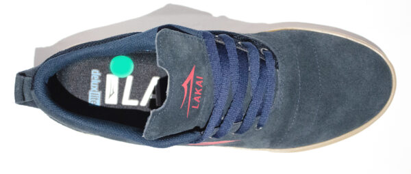 Tênis LAKAI Bristol Navy Red Suede