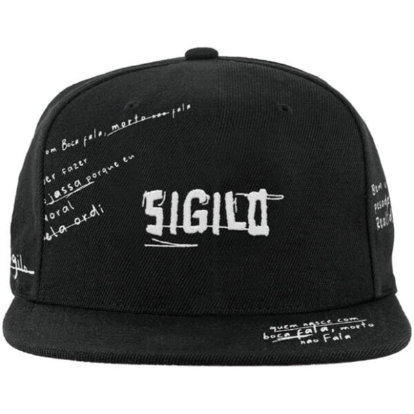 Boné SIGILO Falas TP Preto Snapback