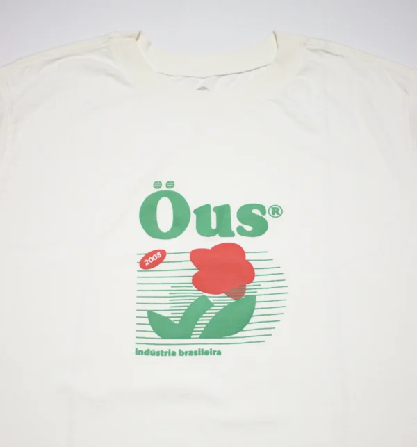 Camiseta ÖUS Indústria Brasileira Pristine (Off-White)